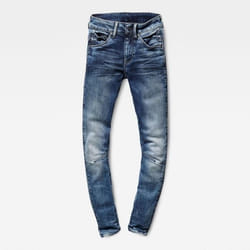 Pantalon femme - G-Star - Arc 3D Mid Skinny L30 - Bleu - Coupe skinny - Taille standard