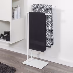 Sealskin 362383210 porte-serviettes et anneau porte-serviettes Support de serviette Colonne Blanc