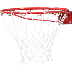 Pure2improve P2I260030 cercle de panier de basket 45 cm Rouge, Blanc Acier Intérieur & extérieur
