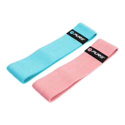 Pure2Improve Ensemble de bandes d'exercice Bleu et rose