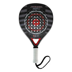 KOOR FTM Padelracket 250 Noir, Rouge Charbon, Fibre de verre 1 pièce(s)