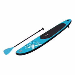 XQ Max Planche à pagaie gonflable 285 cm Bleu et noir