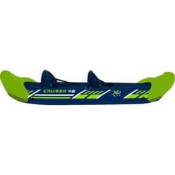 XQ Max Kayak Cruiser X2 308x91x51 cm Bleu et vert 441945