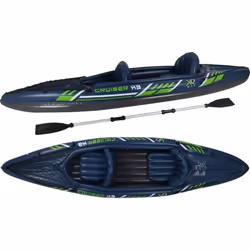 XQ Max Kayak Cruiser X3 342x76x32 cm Bleu et vert 441946