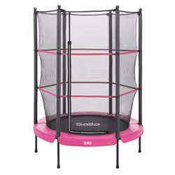 Salta 5426P, Trampoline suspendu, Rond, 35 kg, 3 an(s), Filet de sécurité, Noir, Rose