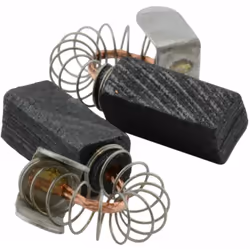 Ensemble de deux Balais de Charbon Buildalot Specialty ca-07-15651 pour Metabo Ponceuse SBE450 R+L - 6x6x13mm - 0,24x0,24x0,5 ...
