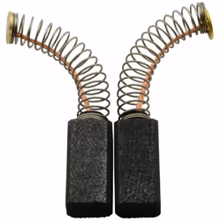 Ensemble de deux Balais de Charbon Buildalot Specialty ca-07-40554 pour Black & Decker Ponceuse D306E - 6,3x8x16mm - 0,25x0,3 ...