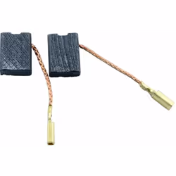 Ensemble de deux Balais de Charbon Buildalot Specialty ca-03-65076 pour Milwaukee Ponceuse HDE10RQX - 5x10x13mm - 0,20x0,39x0 ...