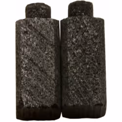 Ensemble de deux Balais de Charbon Buildalot Specialty ca-00-65571 pour Casals Ponceuse 3T10/2P - 6x6x12mm - 0,24x0,24x0,47'' ...