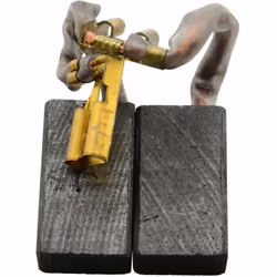 Ensemble de deux Balais de Charbon Buildalot Specialty ca-03-76423 pour Fein Mini Meuleuse Angulaire MSF 666-CS - 8x12,5x22mm ...