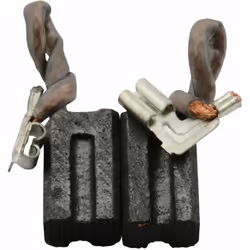 Ensemble de deux Balais de Charbon Buildalot Specialty ca-03-92034 pour DeWalt DW236C - 6,3x8x13mm - 0,25x0,31x0,51'' - Avec  ...
