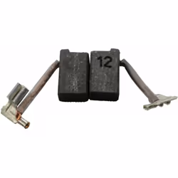 Ensemble de deux Balais de Charbon Buildalot Specialty ca-17-35250 pour AEG SB2E715R - 5x8x12,5mm - 0,20x0,31x0,49'' - Avec A ...