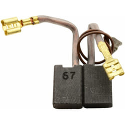 AEG - Balais de Charbon pour Marteau PM10E - 8x14x19,5mm - Remplace 4.931.375.556