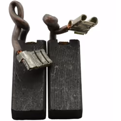 Ensemble de deux Balais de Charbon Buildalot Specialty ca-17-58426 pour DeWalt Marteau DW543K - 6x10x24mm - 0,24x0,39x0,94''  ...
