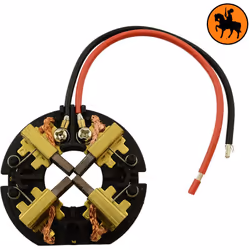 Jeu de deux balais de charbon universels Buildalot pour Milwaukee Pour les outils à main électriques Milwaukee Avec support,  ...