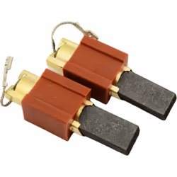 Deux balais de charbon Buildalot pour Miele: Avec câble, ressort, support et connexion Dimensions : 5x15x30mm Remplace les ba ...