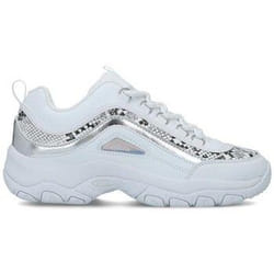 Baskets Fila Strada Wmn - FILA - Blanc - Femme - Lacets - Plat - Synthétique