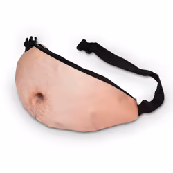 MikaMax 04463 sacs bananes Cuir bycast, Polyester Multicolore