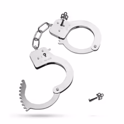 EasyToys Fetish Collection Poignets en métal - argent