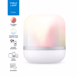 WiZ 8719514261280 éclairage intelligent Lampe de table intelligente 13 W Blanc Wi-Fi
