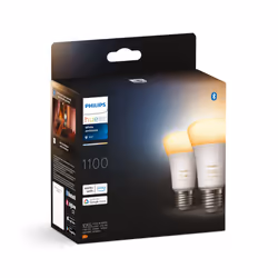 Philips Hue White ambiance A60 - Ampoule connectée E27 - 1100 (pack de 2)