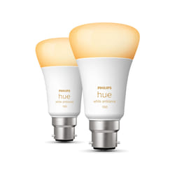 Philips Hue White ambiance Pack de 2 B22