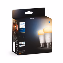 Philips Hue White ambiance Pack de 2 B22
