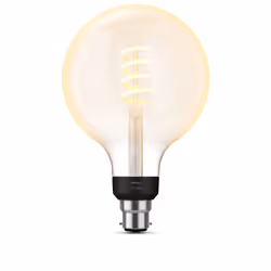 Philips Globe G125 - Ampoule connectée B22, Ampoule intelligente, Bluetooth/Zigbee, LED, B22, Lumière du jour froide, Blanc c ...
