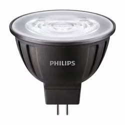 Philips MASTER LED 30756800, Spot lumineux encastrable, GU5.3, 1 ampoule(s), LED, 4000 K, Noir