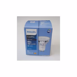Ampoule LED 4.9W culot GU10 PAR16 4000K 485lm avec réflecteur 36° alim 230V non-dimmable Corepro LEDspot PHILIPS CorePro LEDs ...