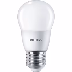 Philips CorePro LED CorePro lustre ND 7-60W E27 827 P48 FR, 7 W, 60 W, E27, 806 lm, 15000 h, Blanc chaud