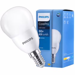 Ampoule led E14 7W = 60W 806lm 4000K Neutre Philips