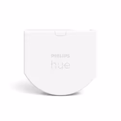 Philips Module d'interrupteur mural Hue, Sans fil, Blanc, IP20, Plastique, IP20, III