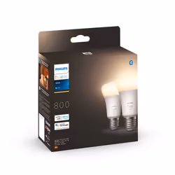 Philips Hue White A60 - Ampoule connectée E27 - 800 (lot de 2)