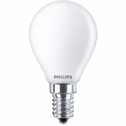 Philips Flamme et sphérique (à intensité variable), 3,4 W, 40 W, E14, 470 lm, 15000 h, Éclat chaleureux