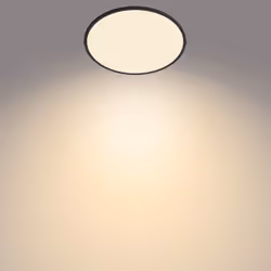 Philips Fonctionnel Plafonnier, LED, Ampoule(s) non remplaçable(s), 2000 lm, IP20, Noir