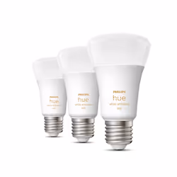Philips Hue White ambiance A60 - Ampoule connectée E27 - 800 (pack de 3)
