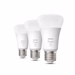 Philips Hue White A60 - Ampoule connectée E27 - 800 (pack de 3)