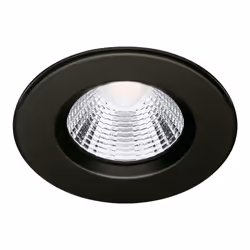 Philips Fonctionnel Spot à encastrer, Spot lumineux encastrable, Ampoule(s) non remplaçable(s), LED, 2700 K, 350 lm, Noir