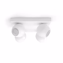 Philips Hue White ambiance Spot quadruple Buckram