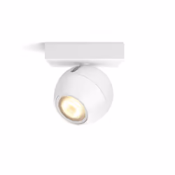 Philips Hue White ambiance Spot unique Buckram, Spot d'éclairage intelligent, Blanc, Bluetooth, LED, Ampoule(s) non remplaçab ...