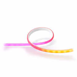 Philips Hue White and Color ambiance Gradient Lightstrip Ambiance 2 mètres, Eclairage intelligent par bande, Bluetooth/Zigbee ...