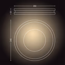 Philips Hue White ambiance Plafonnier Being - Vue supplémentaire 3