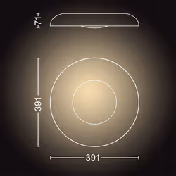 Philips Hue White ambiance Plafonnier Still - Vue supplémentaire 4