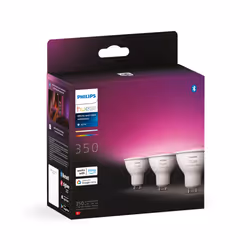 Philips Hue White and Color ambiance GU10 - Spot connecté - (pack de 3)