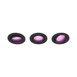 Philips Hue White and Color ambiance Pack de 3 spots à encastrer Centura