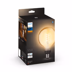 Philips Pack de 1 G125 E27 Filament Globe - Vue supplémentaire 7