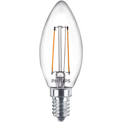 Corepro led Bougie E14 Filament Claire 2W 250lm – 840 - Philips