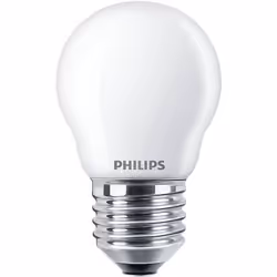 Lampesdirect ® est le grossiste de Ampoules LED | Chez Lampesdirect, le "Philips Corepro LED Lustre E27 Boule Dépolie 6.5W 80 ...