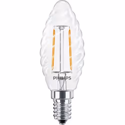 Philips CorePro LED 34772400, 2 W, 25 W, E14, 250 lm, 15000 h, Blanc chaud
